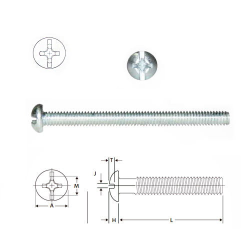 PERNO STOVE BOLT