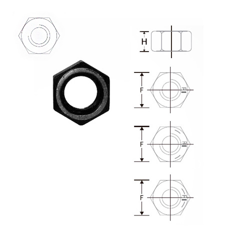 TUERCAS HEXAGONALES